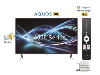 SHARP LED GOOGLE TV 4K 55 นิ้ว รุ่น 4T-C55HJ6000X