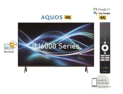 SHARP  LED 4K, GOOGLE TV 65 "  รุ่น  4T-C65HJ6000X