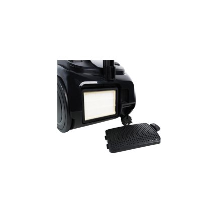SHARP Box-type Vacuum Cleaner, Model EC-CG16B-B, Black.