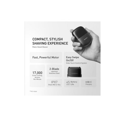 PANASONIC เครื่องโกนหนวดไฟฟ้า 2 ใบมีด  รุ่น ES-CM2B-K451