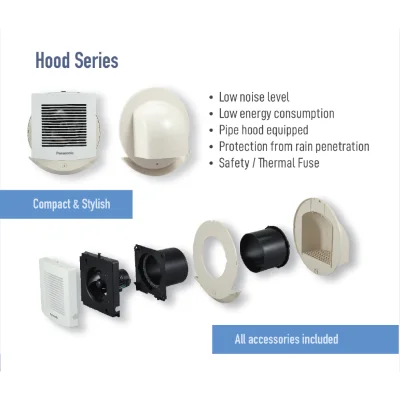 Panasonic wall-mounted bathroom ventilation system, models FV-10EGK206 and FV-15EGK206.