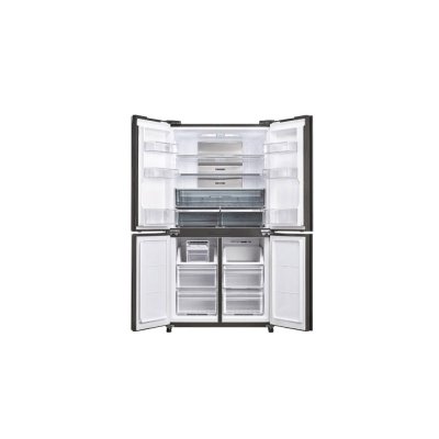 SHARP Multi-Door Refrigerator, 18.5 cu. ft., Model SJ-FX52TP-SL, Silver