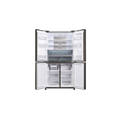 SHARP ตู้เย็น MULTI DOOR 20.2 คิว INVERTER  รุ่น  SJ-FX57TP-SL 20.2 คิว สีเงิน