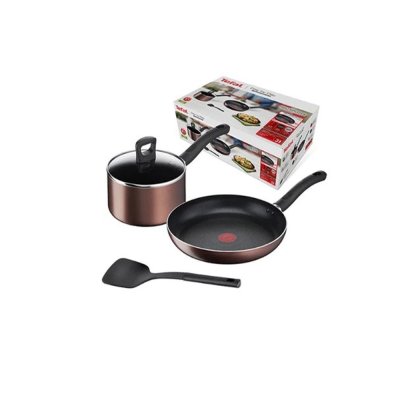 TEFAL ชุดเซ็ตกระทะ DAY BY DAY SET4 ชิ้น รุ่น G143S495