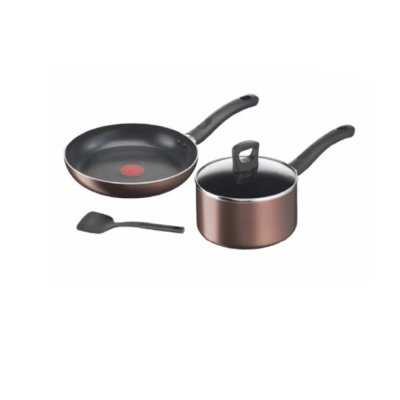 TEFAL ชุดเซ็ตกระทะ DAY BY DAY SET4 ชิ้น รุ่น G143S495