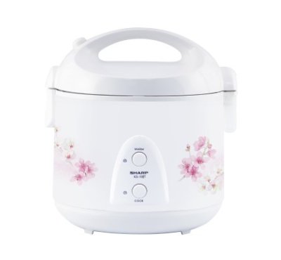 SHARP KS-11ET 1-liter rice cooker with keep-warm function.