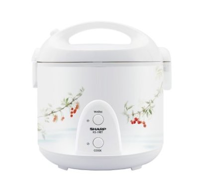 Sharp KS-19ET 1.8 Liter Rice Cooker with Keep Warm Function.
