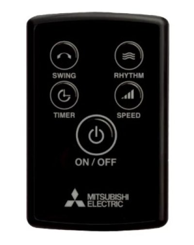 MITSUBISHI 16-inch Floor Fan with Remote Control, Model LV16S-RW (Display Unit)
