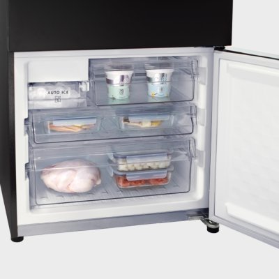 PANASONIC  ตู้เย็นแบบช่องแช่แข็งด้านล่าง 2 ประตู 380 ลิตร (13.4Q) รุ่น NR-BX421BPST