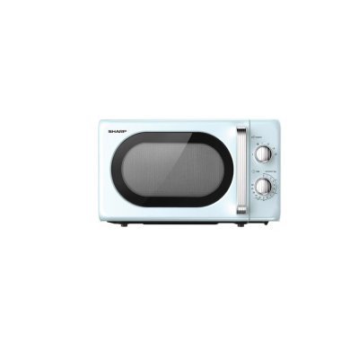 SHARP Microwave Oven, Model R-220EF(BL), 20 Liters, Blue.
