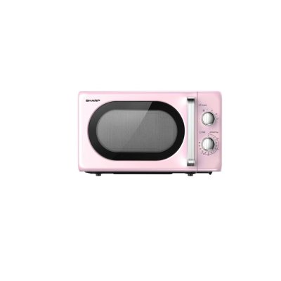 SHARP ไมโครเวฟ รุ่น R-220EF(PK) 20 ลิตร สีชมพู