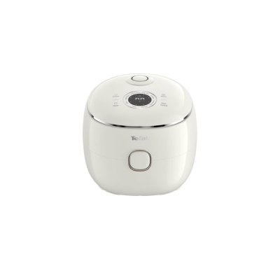 TEFAL หม้อหุงข้าวดิจิตอล 0.7 ลิตร  รุ่น  RK535AT0  สีขาว
