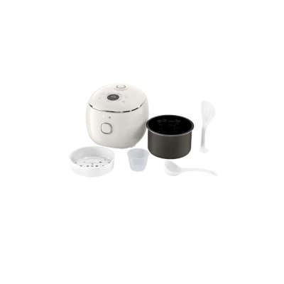 TEFAL หม้อหุงข้าวดิจิตอล 0.7 ลิตร  รุ่น  RK535AT0  สีขาว