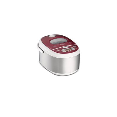 TEFAL Digital Rice Cooker, 1 Liter, Model RK811565, Red (Display Unit)