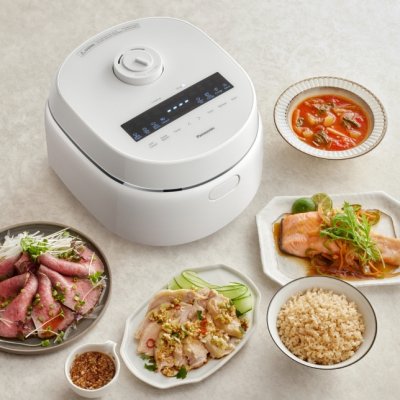 PANASONIC  หม้อหุงข้าวไมโครคอมพิวเตอร์ 1.8 ลิตร รุ่น SR-DK184WSN