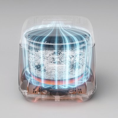 PANASONIC IH Rice Cooker, 1.5 Liter, with High-Grade SUS 304 Stainless Steel Inner Pot, Model SR-HNS151KSN