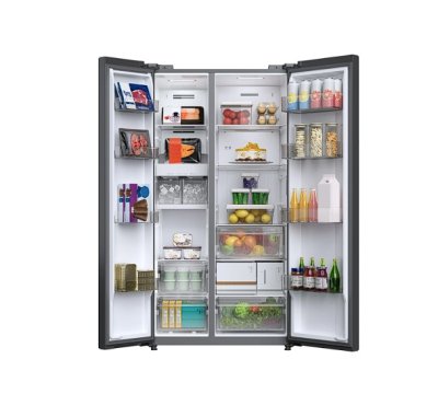 TOSHIBA Side by Side Refrigerator, 25.1 cu ft, Model GR-RS905WIA-PGTH(22)