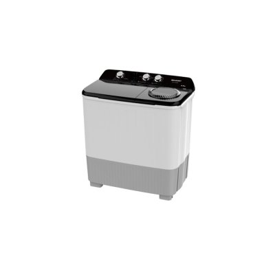 SHARP Twin-Tub Washing Machine (9 kg Wash / 5.6 kg Spin) – Model ES-TW90W