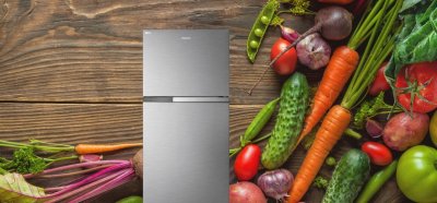 PANASONIC  ตู้เย็นแบบช่องฟรีซอยู่ด้านบน 2 ประตู รุ่น NR-TZ601BPST