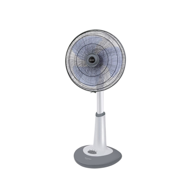 SHARP 18-inch Floor Fan (Slide Type) Model PJ-SL181, Gray.