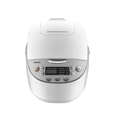 TOSHIBA Digital Rice Cooker, Model RC-T10DR1, 1 Liter Capacity.