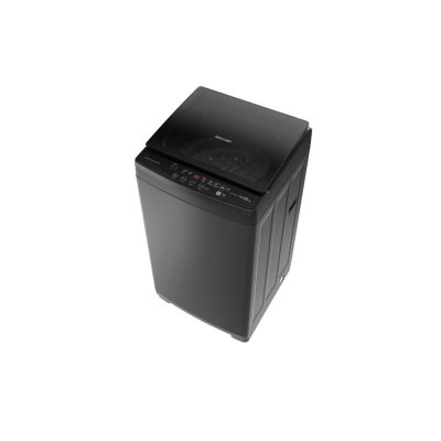 SHARP เครื่องซักผ้าฝาบน 10 กก.  รุ่น ES-W10N-GY สีเทา