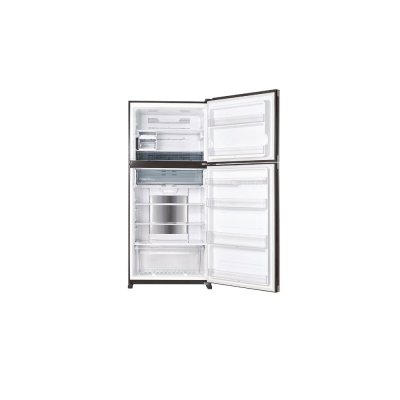 SHARP 2-Door Refrigerator, 19.8 Cu. Ft., Inverter, Model SJ-X550TP2-SL, Silver