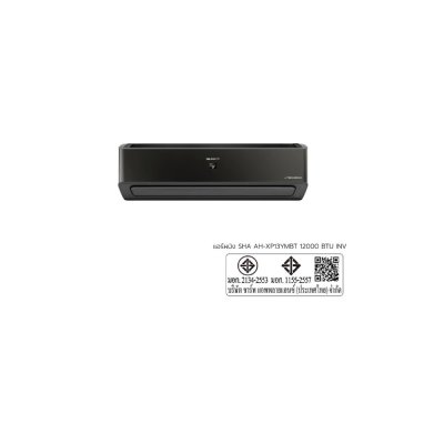 SHARP Wall-Mounted Air Conditioner, 12,000 BTU, Inverter, Model AH-XP13YMBT