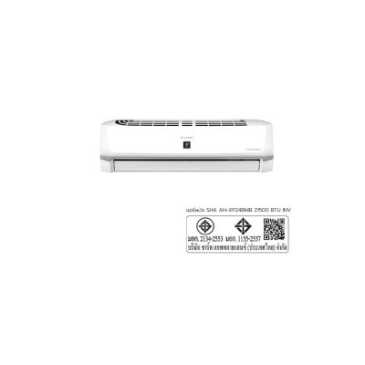 SHARP Wall-Mounted Air Conditioner, 21,500 BTU, Inverter, Model AH-XP24BMB (Installation not included)