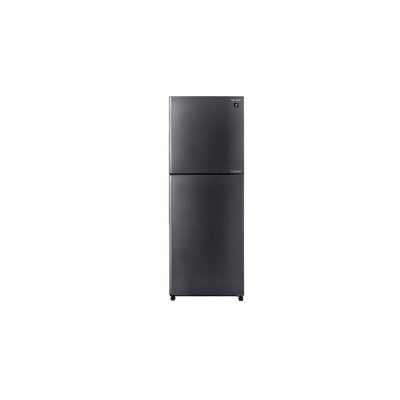 SHARP 2-Door Refrigerator, 11.7 Cubic Feet, INVERTER, Model SJ-XP330TP-DK, Dark Silver.