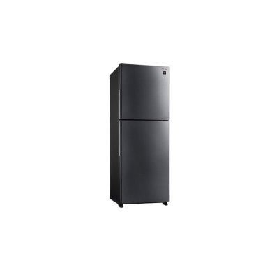 SHARP 2-Door Refrigerator, 11.7 Cubic Feet, INVERTER, Model SJ-XP330TP-DK, Dark Silver.