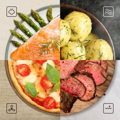 PANASONIC 4-in-1 Multifunction Oven with Inverter Technology, Model NN-CS89LBTPE