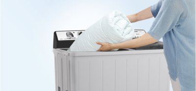 PANASONIC เครื่องซักผ้า 2 ถัง กึ่งอัตโนมัติสำหรับซัก 15กก. และปั่น 8 กก. รุ่น NA-W15XG1BRC