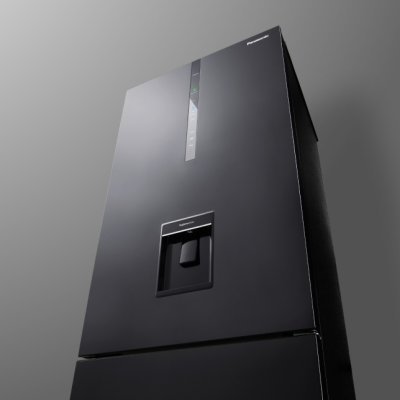 PANASONIC  ตู้เย็นแบบช่องแช่แข็งอยู่ด้านล่าง 2 ประตู รุ่น NR-BX471GPKT