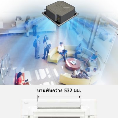 PANASONIC 4 ทิศทางCassette  NX  Series  INVERTER