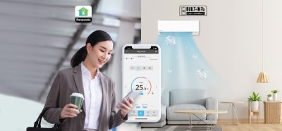PANASONIC Deluxe nanoe™ Inverter TU Series Air Conditioner, Model CS/CU-TU9AKT