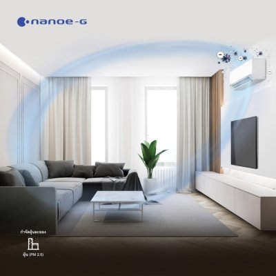 PANASONIC Deluxe nanoe™ Inverter TU Series Air Conditioner, Model CS/CU-TU9AKT