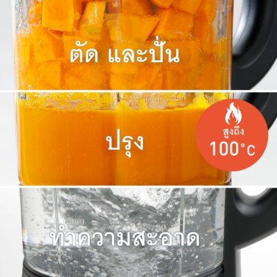 PANASONIC  เครื่องปั่นร้อนเย็น 1.75 ลิตร รุ่น MX-HG6401KSN