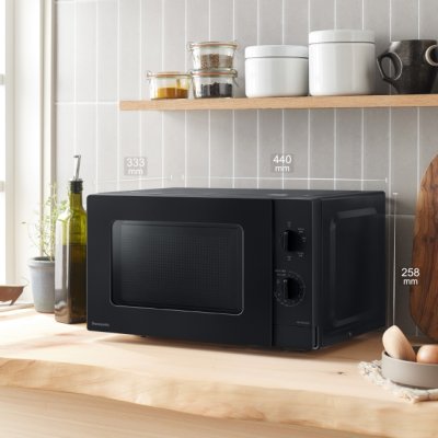 PANASONIC Compact Microwave Oven, 20 Liters, Model NN-SM22QBTPE