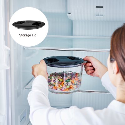 PANASONIC Food Chopper with Glass Bowl, Model MK-CG401SSN
