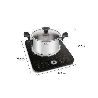 TEFAL Shabu Shabu Set 3: Induction Cooker with 20 cm Shabu Shabu Pot, Model IH720870
