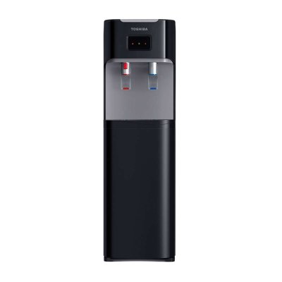 TOSHIBA Hot and Cold Water Dispenser, Bottom Tank, RWF-W1669BK(K1), Black.