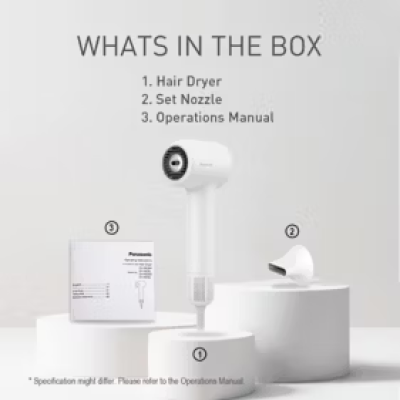 PANAONIC Hair dryer Model EHNE8M-W457(White)