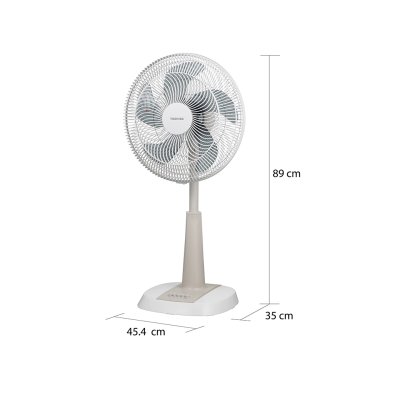 TOSHIBA 2 in 1: Floor fan and table fan, model F-ALC50TH (A)