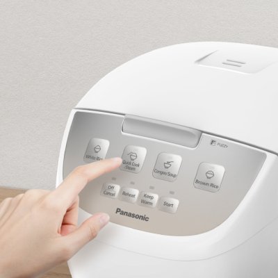 PANASONIC  หม้อหุงข้าวไมโครคอมพิวเตอร์ 1.8 ลิตร รุ่น SR-DC186WSN