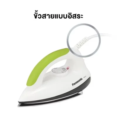 Panasonic เตารีดแห้ง 1000w  เคลือบ Greblon รุ่น NI-317T