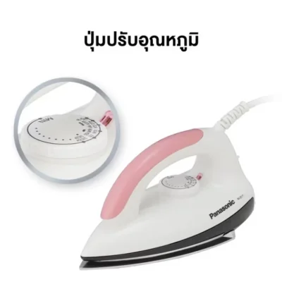 Panasonic เตารีดแห้ง 1000w  เคลือบ Greblon รุ่น NI-317T