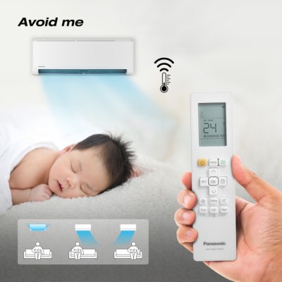 PANASONIC Standard Inverter YU Series Air Conditioner, Model CS/CU-YU28ZKT