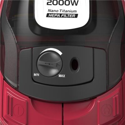 HITACHI เครื่องดูดฝุ่นไซโคลนแบบกล่อง 2000 วัตต์ รุ่น CV-SF20V BRE สีบริลเลียนท์เรด