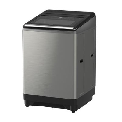 HITACHI เครื่องซักผ้าฝาบนระบบน้ำร้อน 22 กก. อินเวอร์เตอร์ SF-220ZFV SS สีสเตนเลส